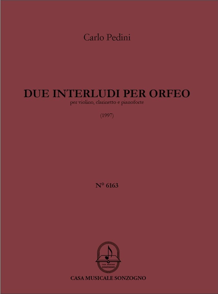 2 Interludi per Orfeo